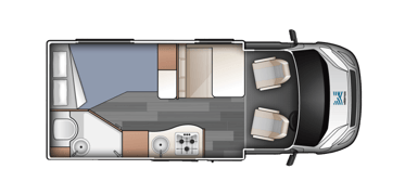 Compact for 2 rent motorhome new zealand