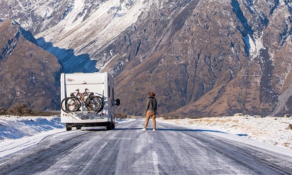 How to Fit Snow Chains on a Motorhome