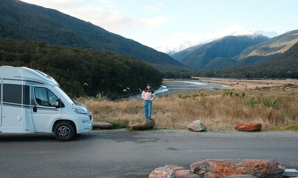 Marissa Meizz’s South Island Campervan Adventure with Friends