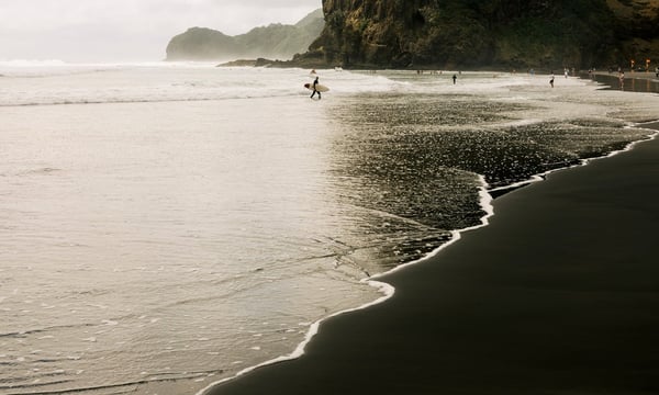 New Zealand Quirks: Black Sand Beaches