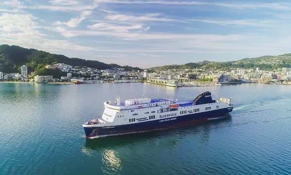 Travel on the Cook Strait Ferry with a Motorhome in NZ